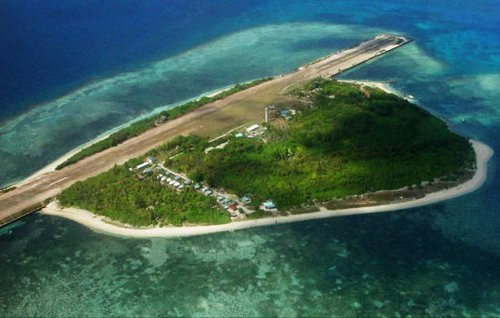 菲律宾称中国将在南沙渚碧礁建飞机跑道 紧邻中业岛(图)