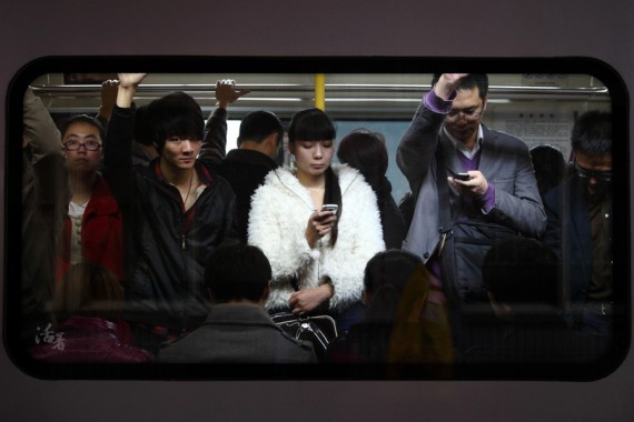 中国中下阶层活动舞台一窥：北京地铁里的冒险(高清组图)