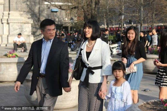 骆家辉的妻子李蒙：中国面孔的&ldquo;肯尼迪夫人&rdquo;(组图)