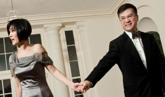 骆家辉的妻子李蒙：中国面孔的&ldquo;肯尼迪夫人&rdquo;(组图)