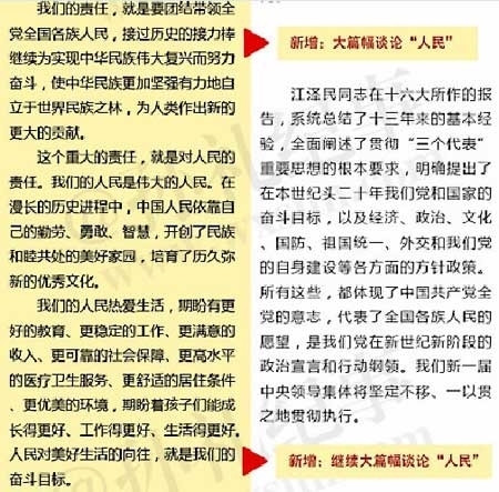 网络热帖：一张图说明一切 看看胡锦涛和习近平的差别(图)