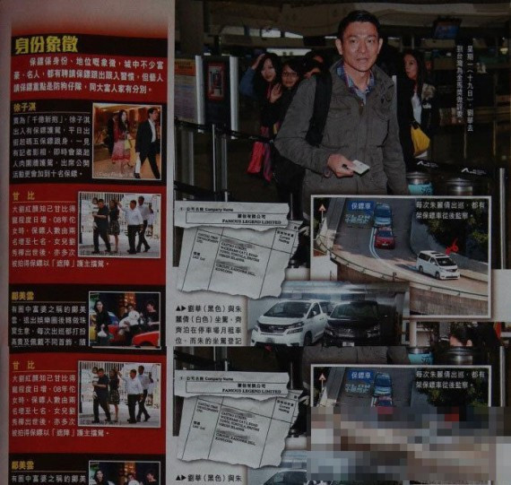港媒曝光刘德华豪宅 十保镖保护妻子女儿(组图)