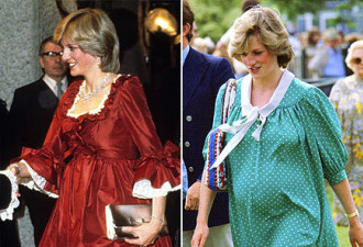 英国历代皇家孕妇礼服装扮怀孕不忘走秀