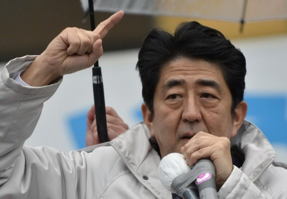 日媒称安倍发表言论 称无意加剧中日紧张关系(组图)