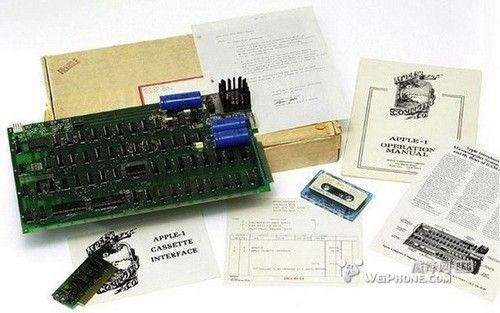 再创天价 古董苹果Apple I拍出64万美元(组图)