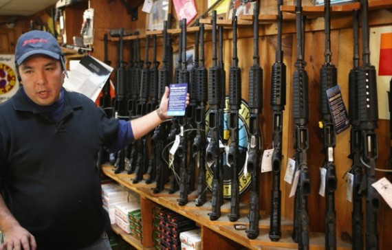 U.S. Gun Sales Reach Record Levels In 2012