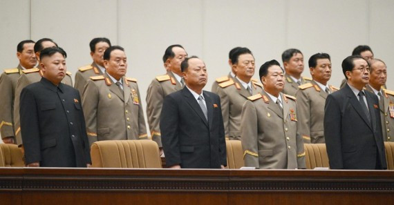 朝鲜召开大会纪念前最高领导人金正日去世一周年(高清组图)
