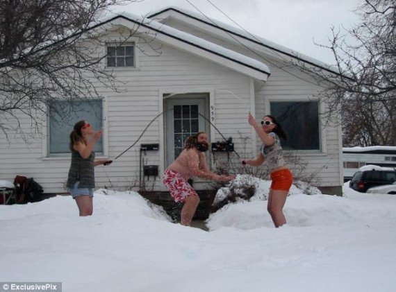 The trend, which started last winter in Montana, has now gone viral, with submission coming in from all over the world