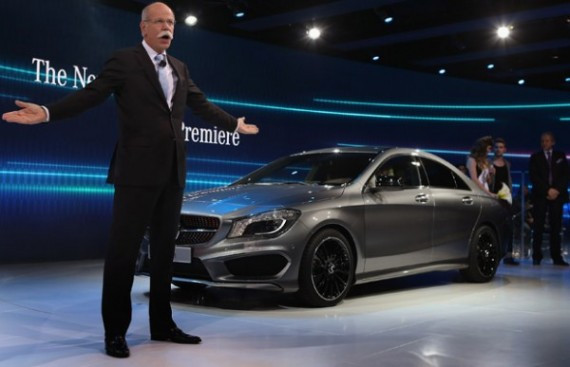 Mercedes Holds Event Prior To Start Of Auto Show In Detroit