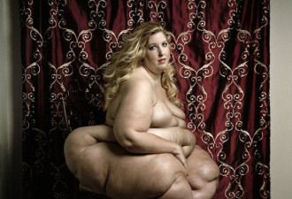 摄影师拍全裸胖美人 叫板排骨女明星