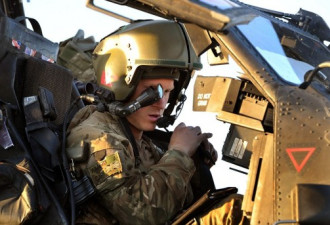 英公布哈里王子驻阿富汗部队服役照片