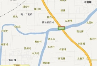上海金山松江水污染居民撤离区域停水