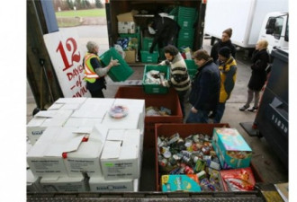 相簿：加国食物银行帮穷人渡过圣诞