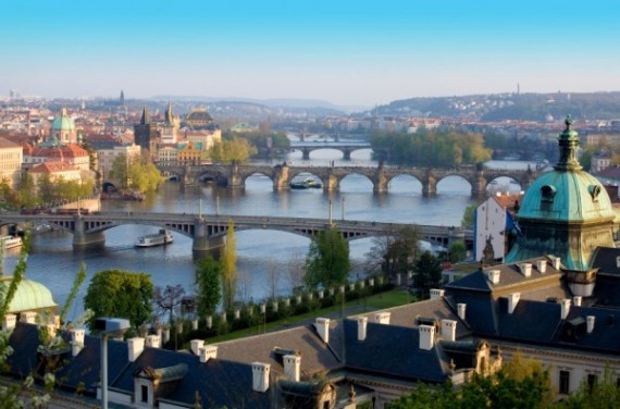 View of Prague