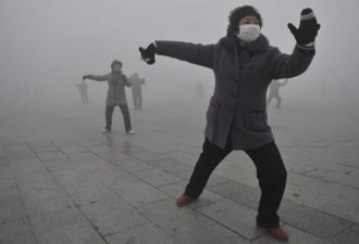 中国出现百万平方公里灰霾 首发霾预警