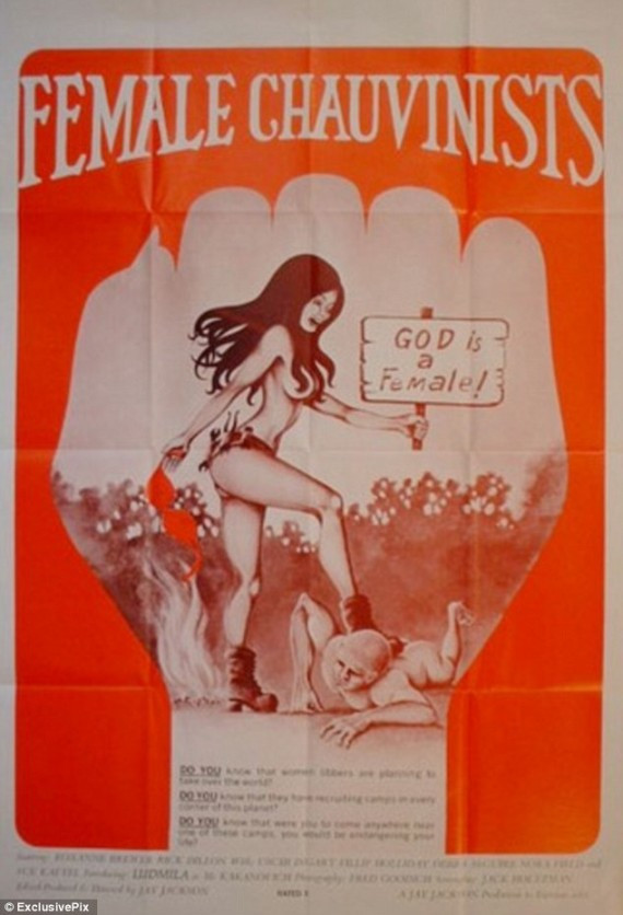 60后情色时代：上世纪中叶的老情色片海报海量曝光(组图)