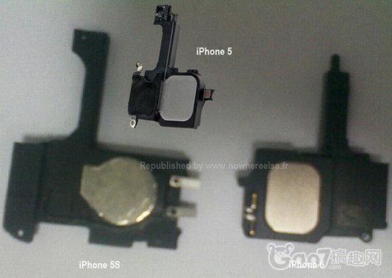 苹果iPhone5S和iPhone6部件照泄露 或将于7月发布(组图)