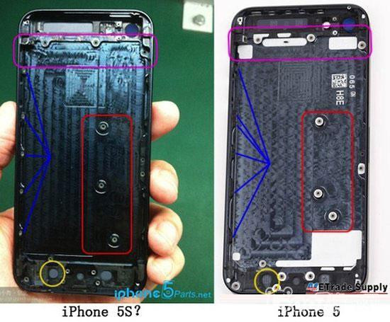 苹果iPhone5S和iPhone6部件照泄露 或将于7月发布(组图)
