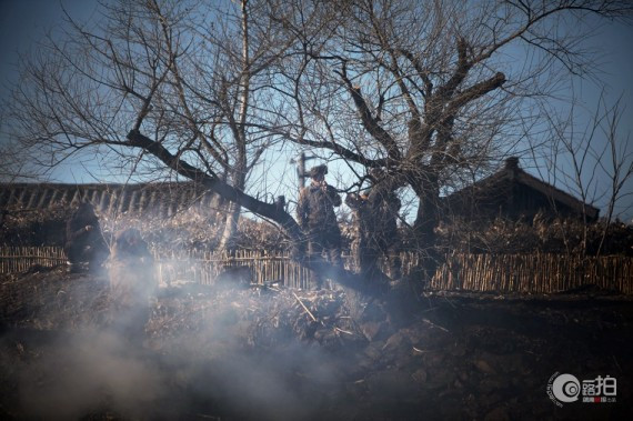 实拍中朝边界鸭绿江两端:只可行驶江面 不能上岸(高清组图)