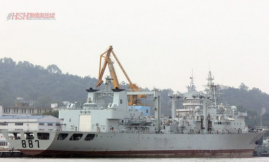 中国海军订购多艘巨舰 水平顶尖正在海试(组图)