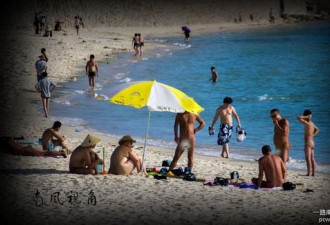 拍三亚天体海滩：中国第一个全裸海滩