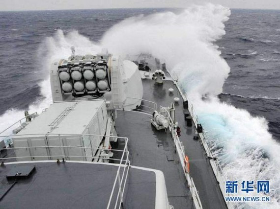 中国海军训练动真格 消极怠慢者将被严办(组图)