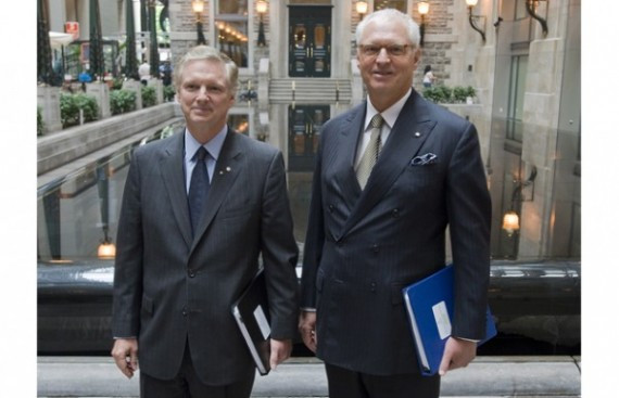 Andre Desmarais; Paul Desmarais