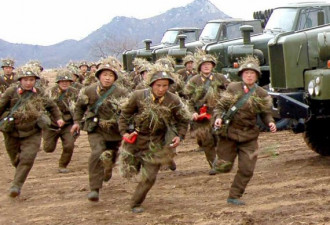 朝鲜公布士兵训练照片 应对韩美军演