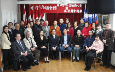 安省中華總會館24日舉行第52屆委員選舉。（記者葛健生／攝影） 