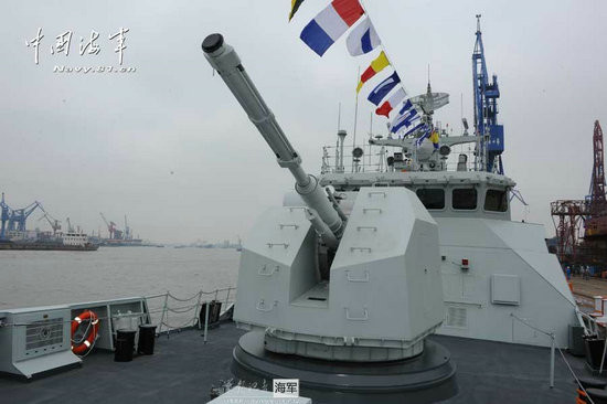中国新型战舰产能潜力惊人 一年造出十艘(组图)