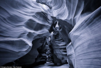 美业余摄影师拍峡谷 似外星地质奇观