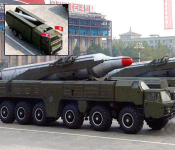 解放军专家：朝鲜若发射导弹必将引发战争(图)