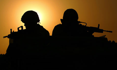 British troops at Shaibah