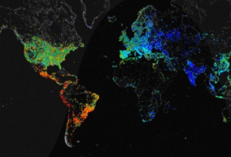 黑客绘精准世界在线网民地图 专家认可