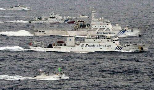 日本首相安倍称万一中国登陆钓鱼岛将“强制驱逐”(图)