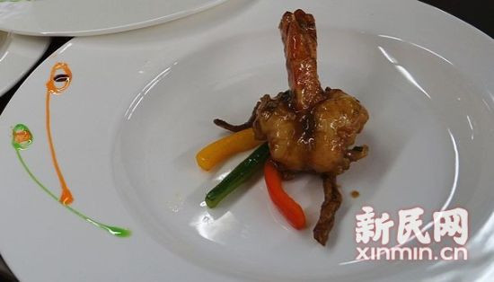 法国总统上海行晚餐菜单：最爱萝卜汤圆10元1个(组图)