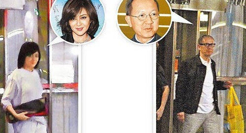 50岁关之琳深夜幽会富商男友 避嫌一前一后上车(图)
