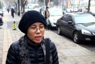被软禁两年 刘晓波妻子首次公开露面