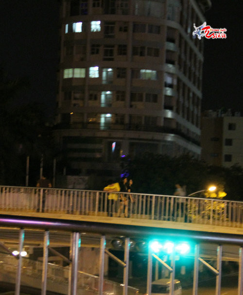 夜幕下&ldquo;钓棒&rdquo;的女人们：中山站街女天桥揽客(组图)