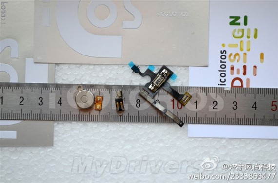 iPhone 5S曝光:内部大改动/多种颜色可选(组图)