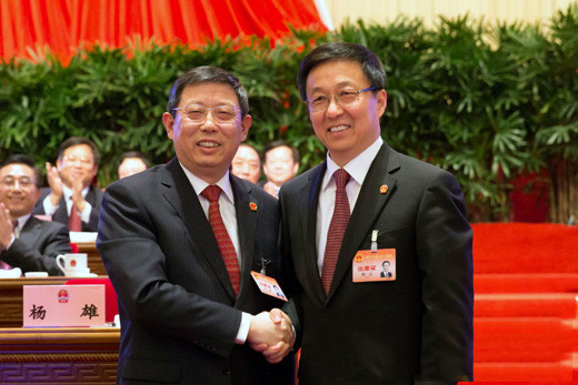 习近平拍板决定 杨雄接替韩正 破格拿下上海市长宝座(图)