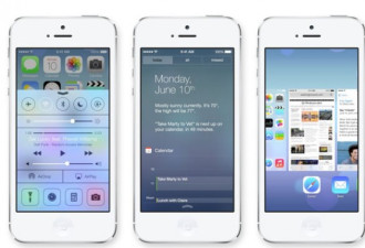新苹果iOS7 抢先看 扁平化+四大看点