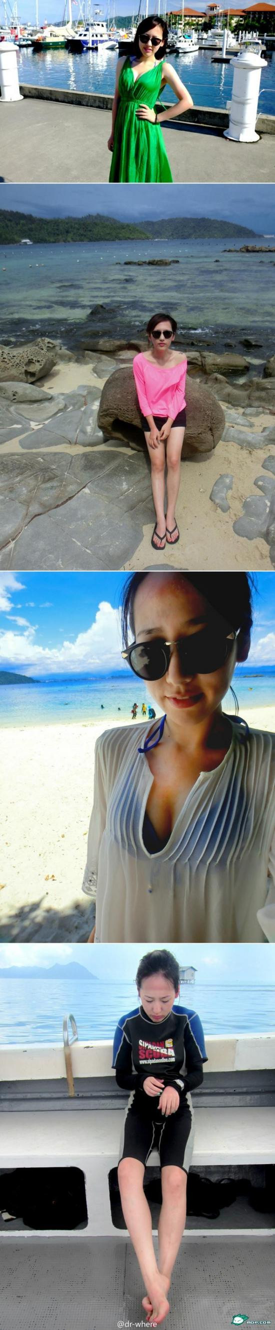 亮瞎了！看中大女博士的逆袭 读博士也可以变美女(组图)