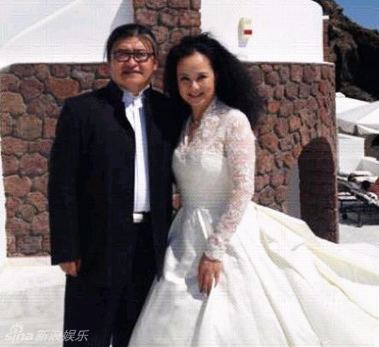 刘欢与爱妻希腊办25周年银婚典礼 两人相识九天闪婚（组图）