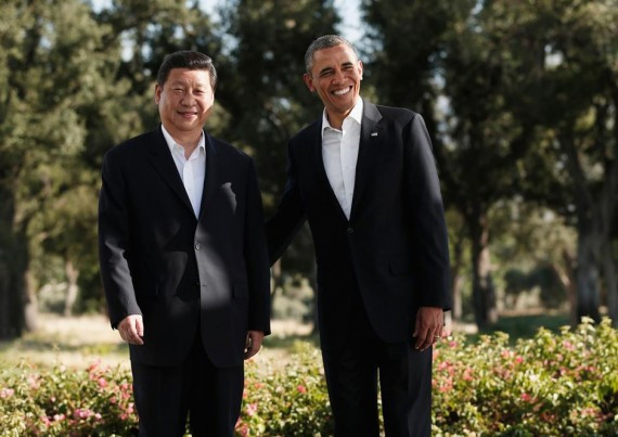 习奥会现场 庄园散步照片 全程不打领带(高清组图)