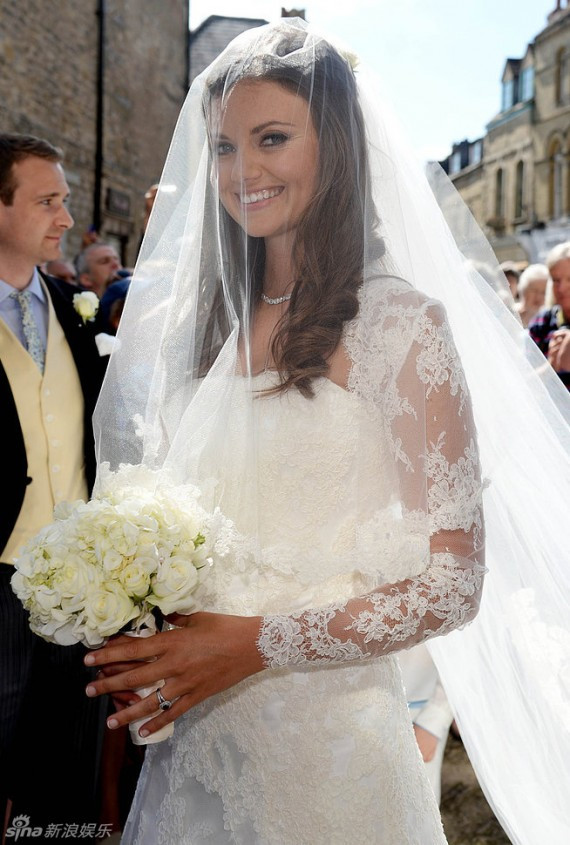 英国凯特王妃前男友结婚 威廉王子婚礼曾做媒(高清组图)