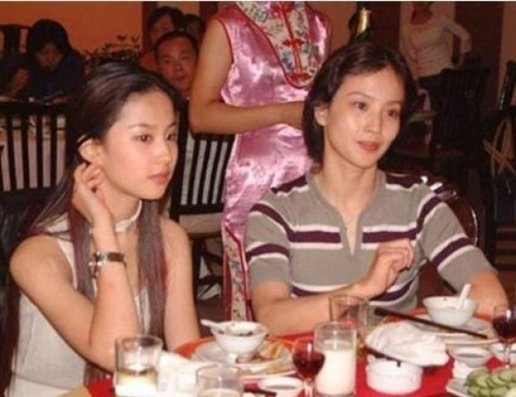 女星与家人撞脸 刘亦菲母亲气质脱俗完胜女儿(组图)