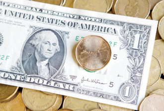加元兑美元有望重返平算 上周升1.8%