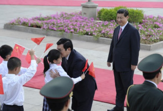 习近平北京举行仪式欢迎越南主席张晋创