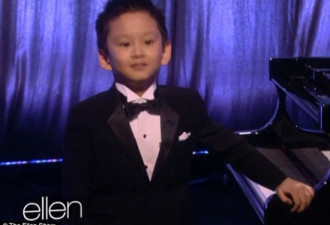 小绅士：加国5岁华裔钢琴神童炫北美